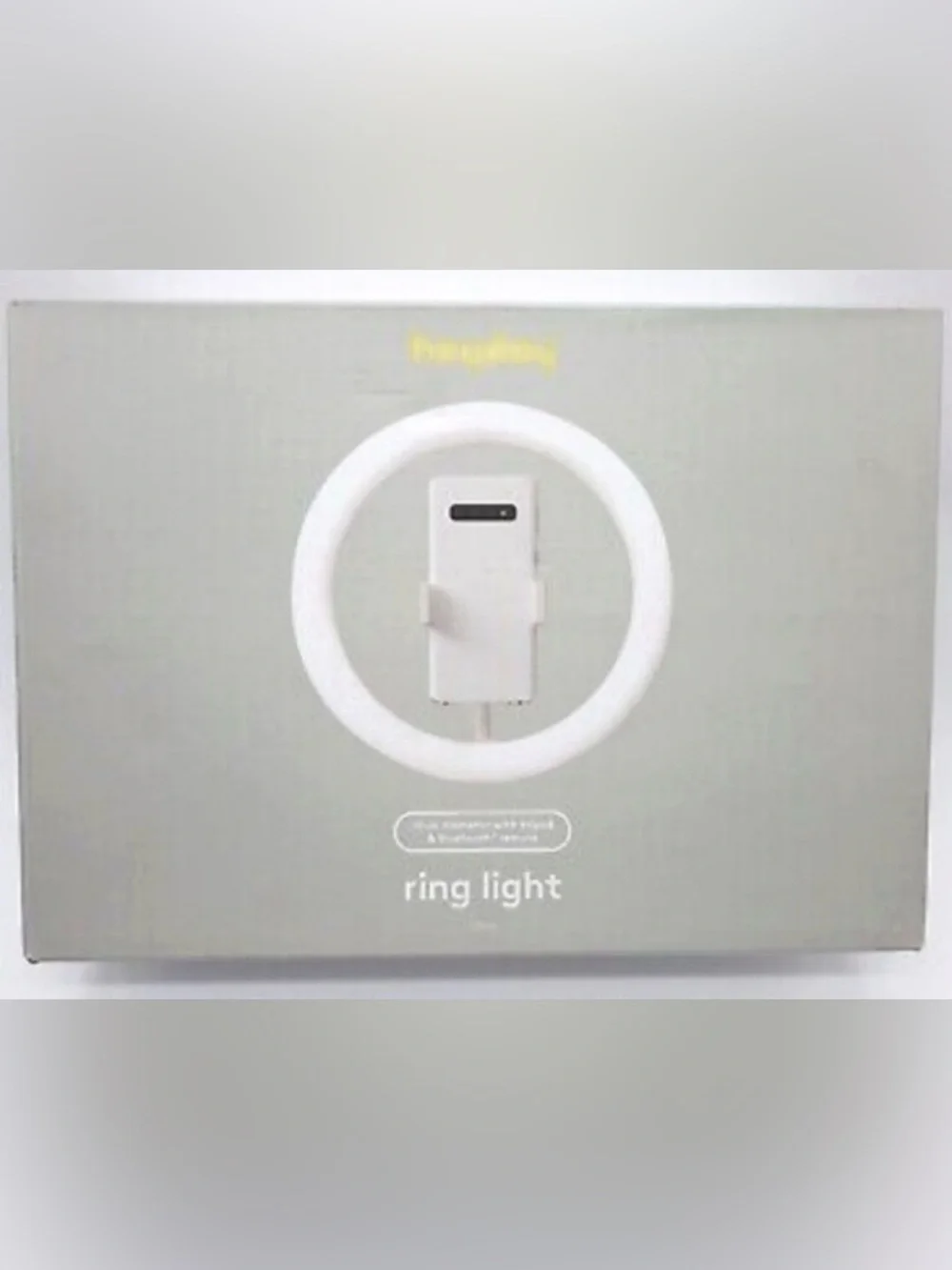 HEYDAY Ring Light with Tripod Stone White 10” Diameter New in Box